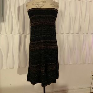 BCBGMaxAzria Multicolored Metallic Dress